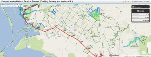 Bay Trail Hike June 17, 2013 Fremont (Ardenwood Historc Farm) to Fremont (Cushing Parkway and Northport Loop East)